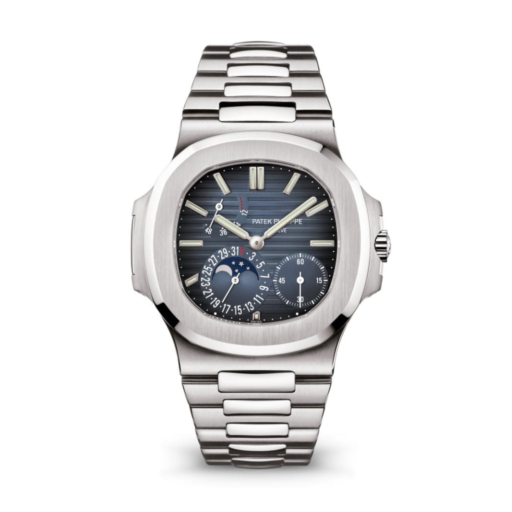 Patek Philippe Nautilus 40 mm Blue Dial Stainless Steel Bracelet 5712/1A-001