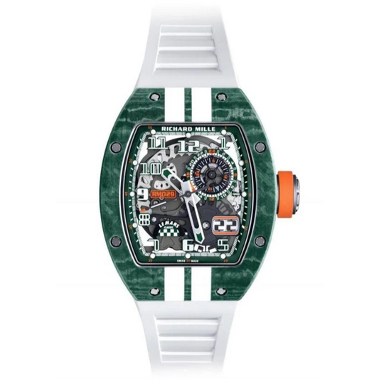 Richard Mille RM029 Le Mans (150 Piece Limited Edition) 48 mm Transparent Dial Carbon Ceramic Rubber Strap