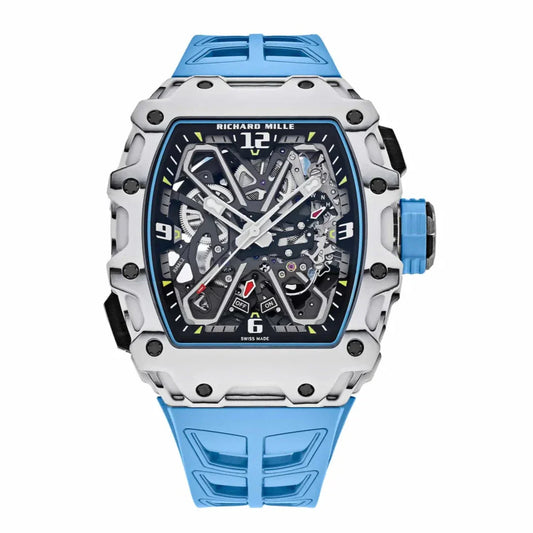 Richard Mille RM35-03 Rafa Nadal 43.15 mm x 50 mm Transparent Dial Carbon and Quartz TPT Rubber Strap