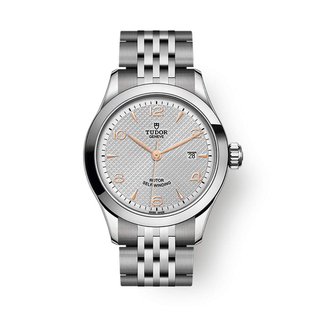 Tudor 1926 28 mm Silver Dial Stainless Steel Bracelet M91350-0001