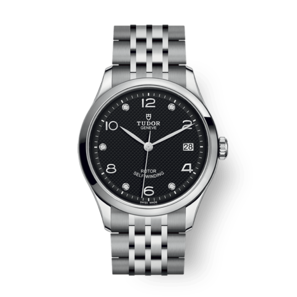 Tudor 1926 36 mm Black Dial with Diamonds Stainless Steel Bracelet M91450-0004