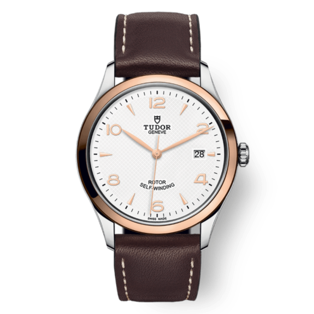 Tudor 1926 39 mm White Dial Stainless Steel Leather Strap M91551-0010