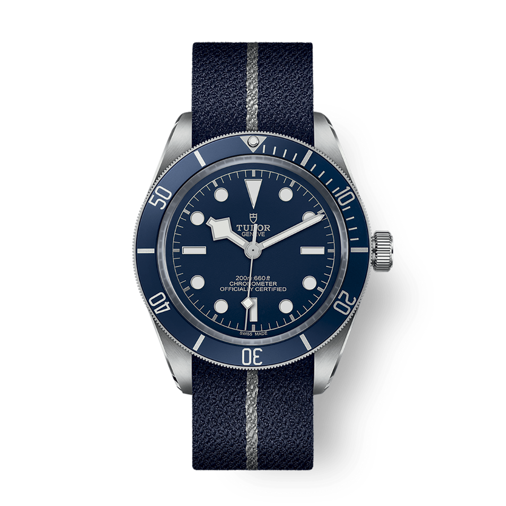Tudor Black Bay 58 39 mm Blue Dial Stainless Steel Fabric Strap M79030B-0003