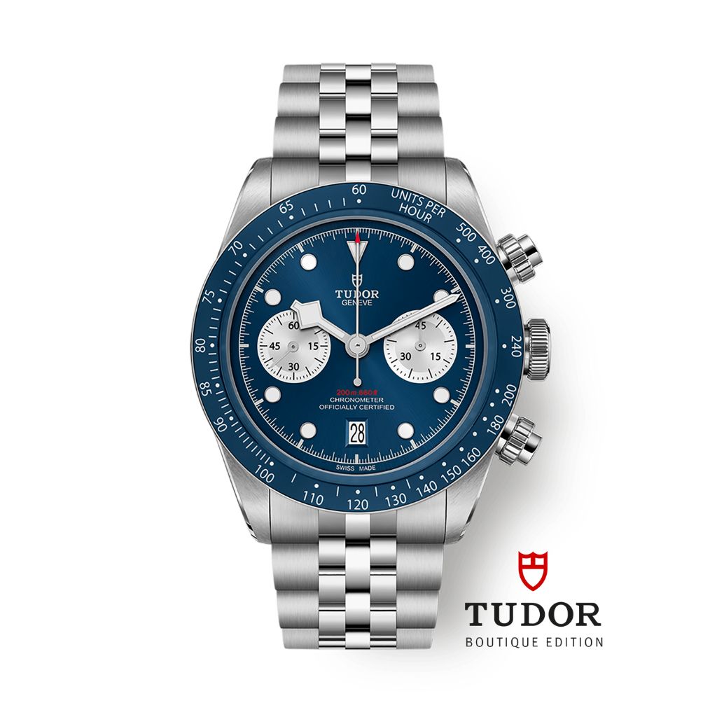 Tudor Black Bay Chrono 41 mm Blue Dial Stainless Steel Bracelet M79360B-0002