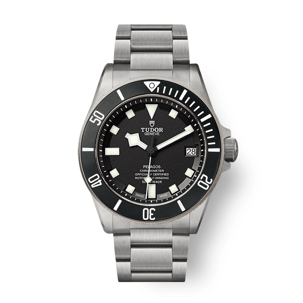 Tudor Pelagos 42 mm Black Dial Titanium Bracelet M25600TN-0001