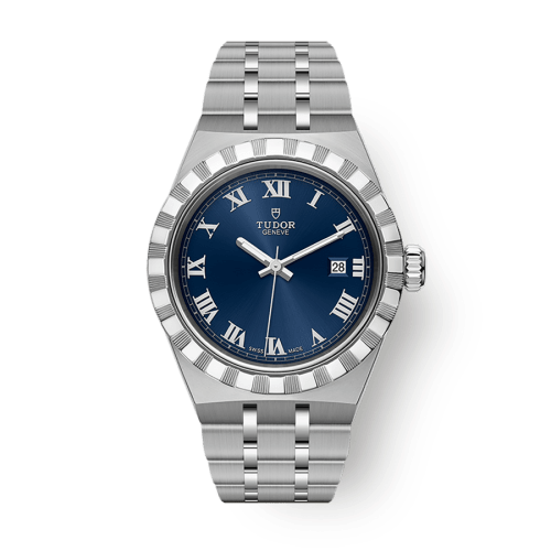 Tudor Royal 28 mm Blue Dial Stainless Steel Bracelet M28300-0006