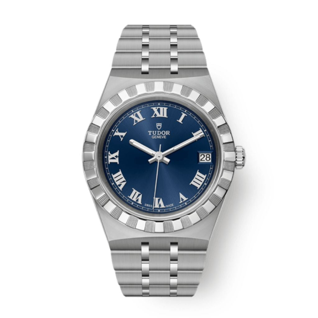 Tudor Tudor Royal 34 mm Blue Dial Stainless Steel Bracelet M28400-0006