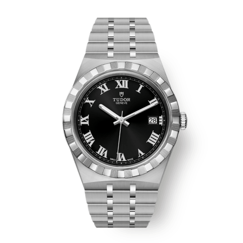 Tudor Tudor Royal 38 mm Black Dial Stainless Steel Bracelet M28500-0003