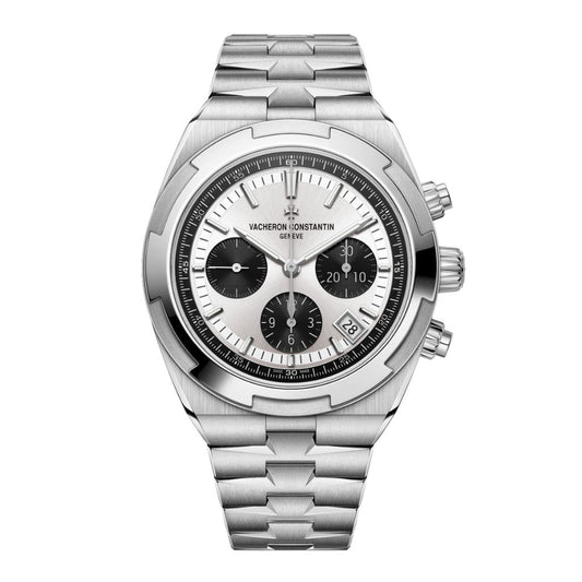 Vacheron Constantin Overseas chronograph 42.5 mm Silver Dial Stainless Steel Bracelet 5520V/210A-B686