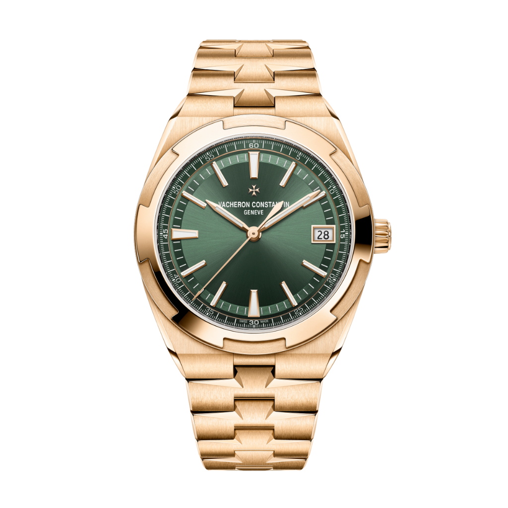Vacheron Constantin Overseas self-winding 41 mm Green Dial 18K Pink Gold Bracelet 4520V/210R-B967