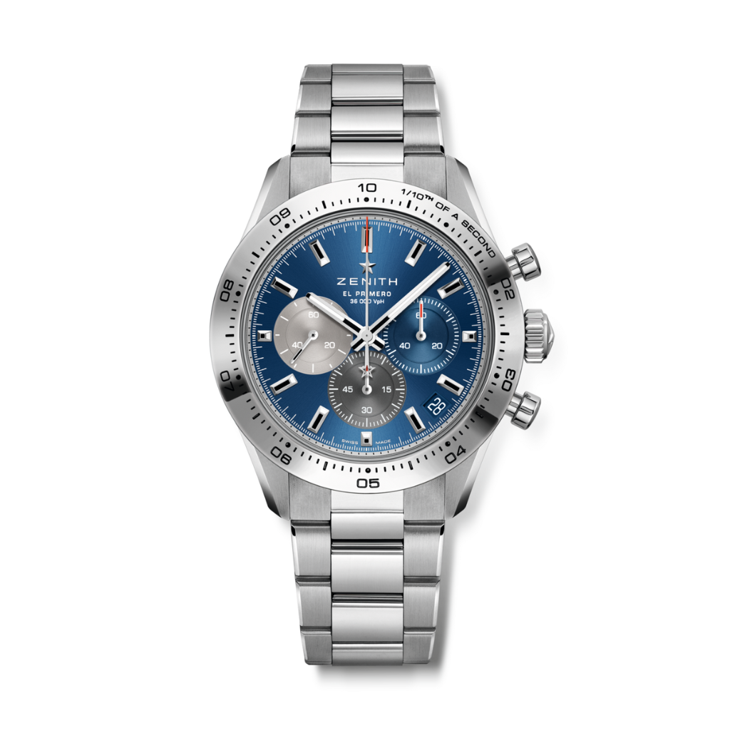 Zenith CHRONOMASTER SPORT 41 mm Blue Dial Stainless Steel Bracelet 03.3114.3600/51.M3100