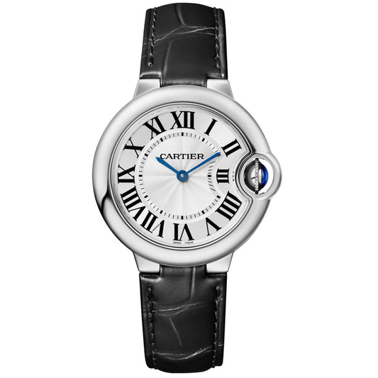 Cartier Ballon Bleu De Cartier 33mm WSBB0034 Silver Dial