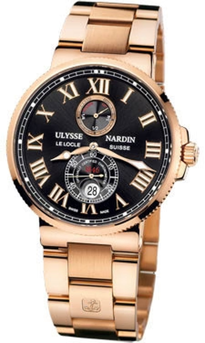 '- Marine Chronometer 43Mm - Rose Gold