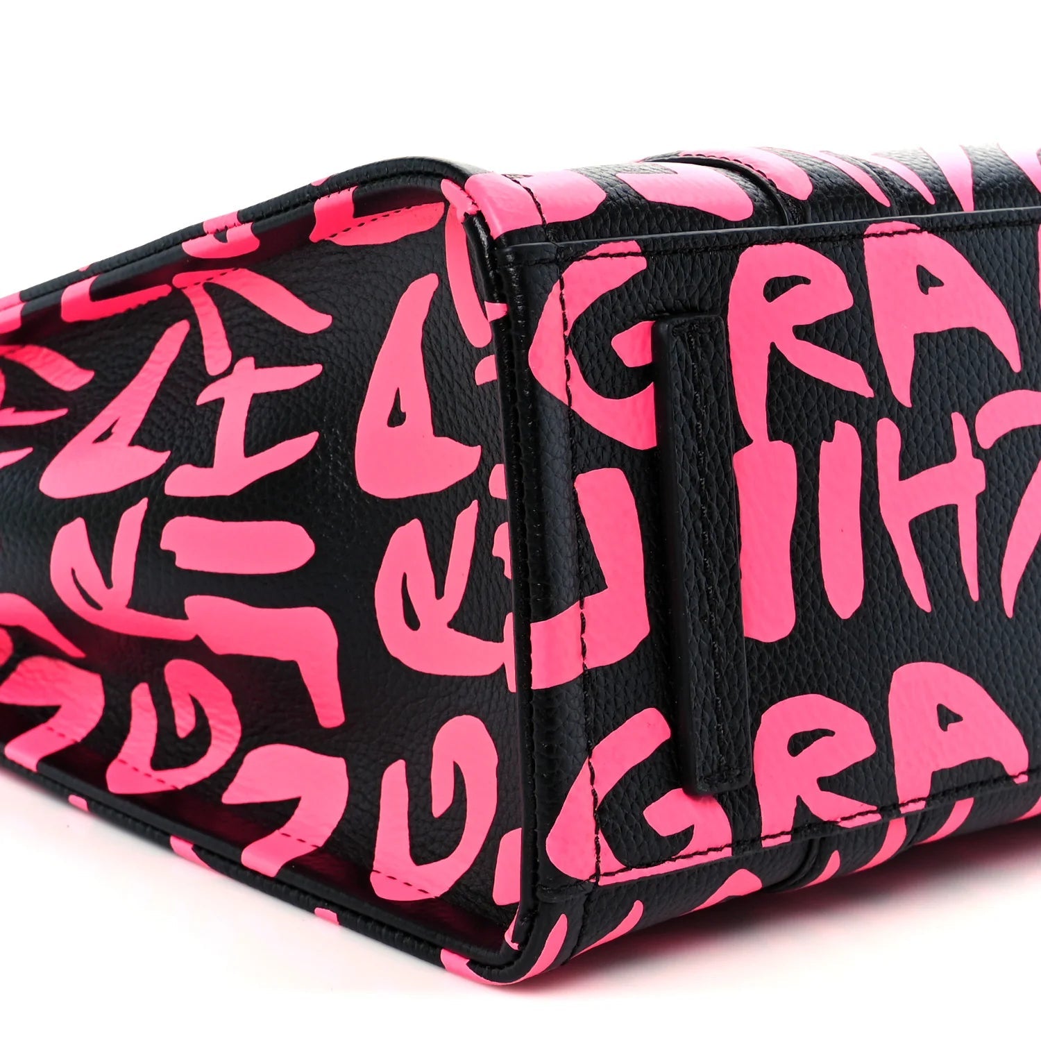 X STEPHEN SPROUSE Grained Calfskin Medium the Tote Bag Pink