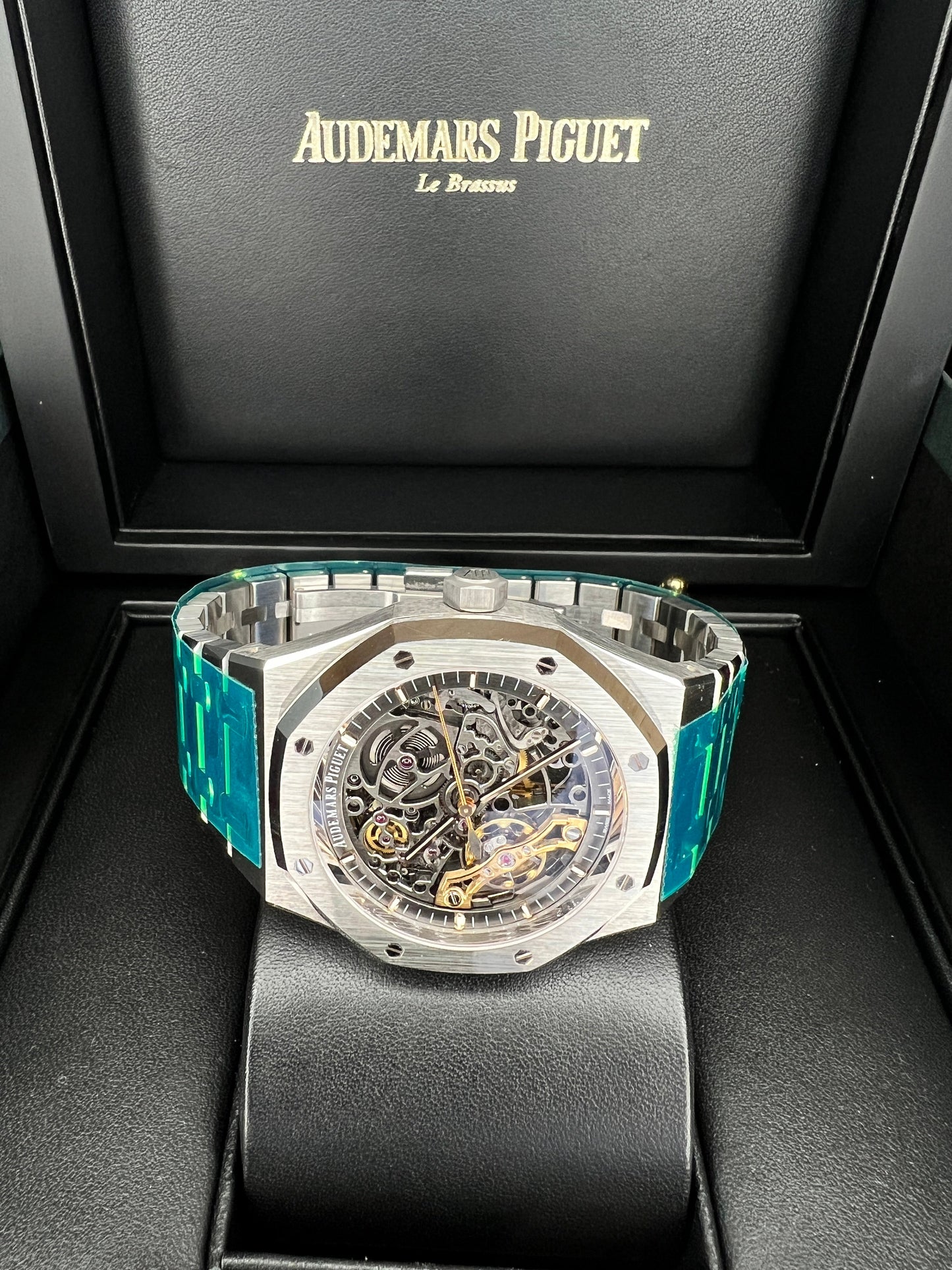 Audemars Piguet Royal Oak Double Balance Wheel Openworked | 15407ST.OO.1220ST.01 | Unworn Complete Box Papers