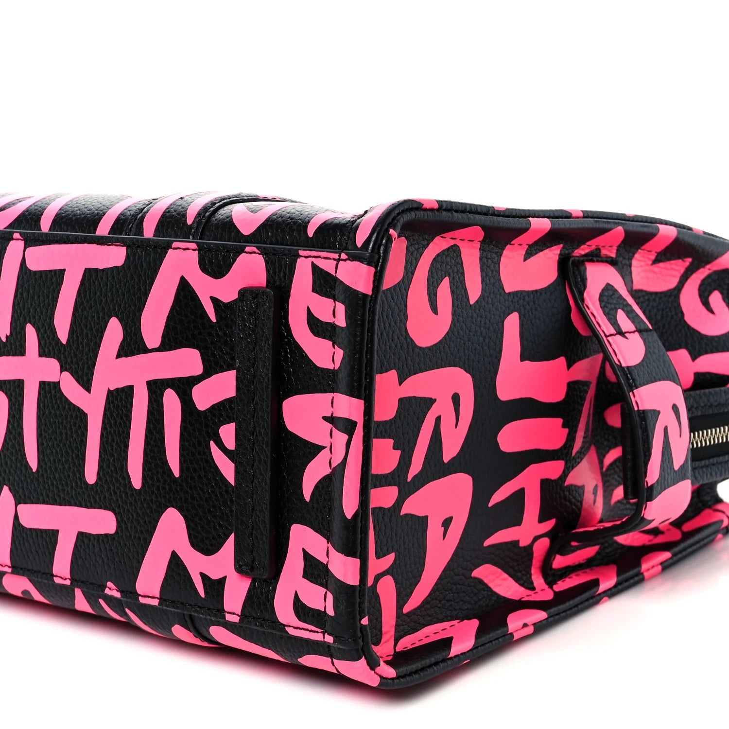 X STEPHEN SPROUSE Grained Calfskin Medium the Tote Bag Pink