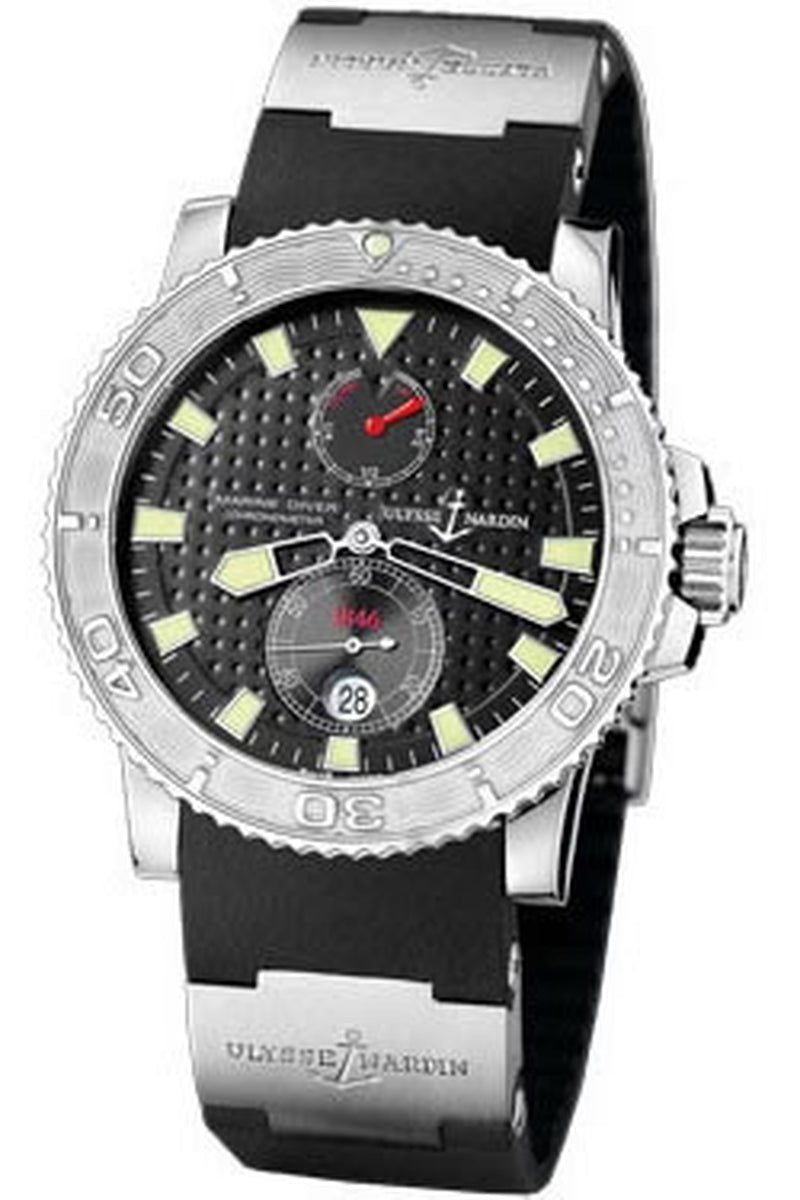 '- Marine Diver 42.7Mm - Stainless Steel - Rubber Strap