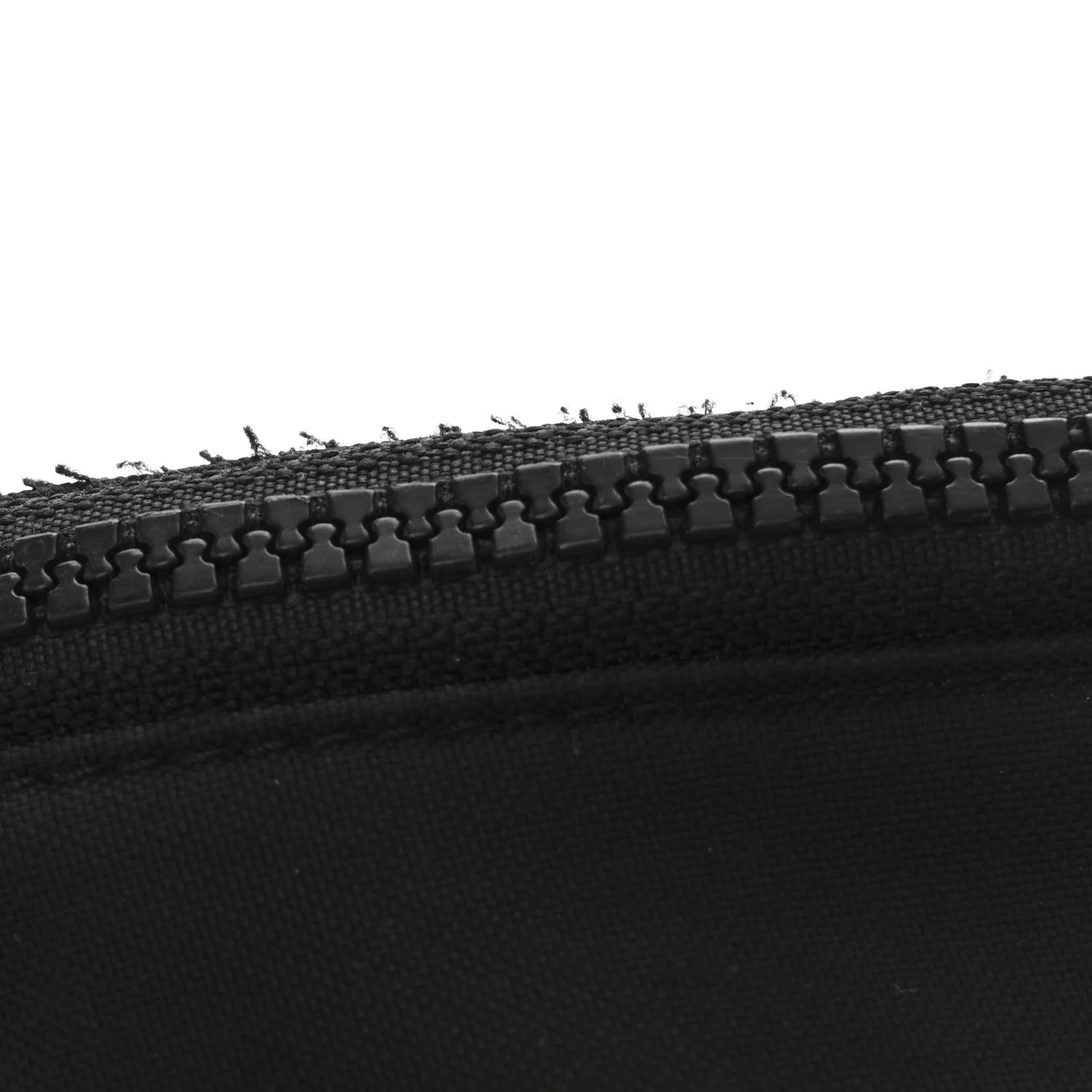 X KAWS Nylon Calfskin Bee Belt Bag Black