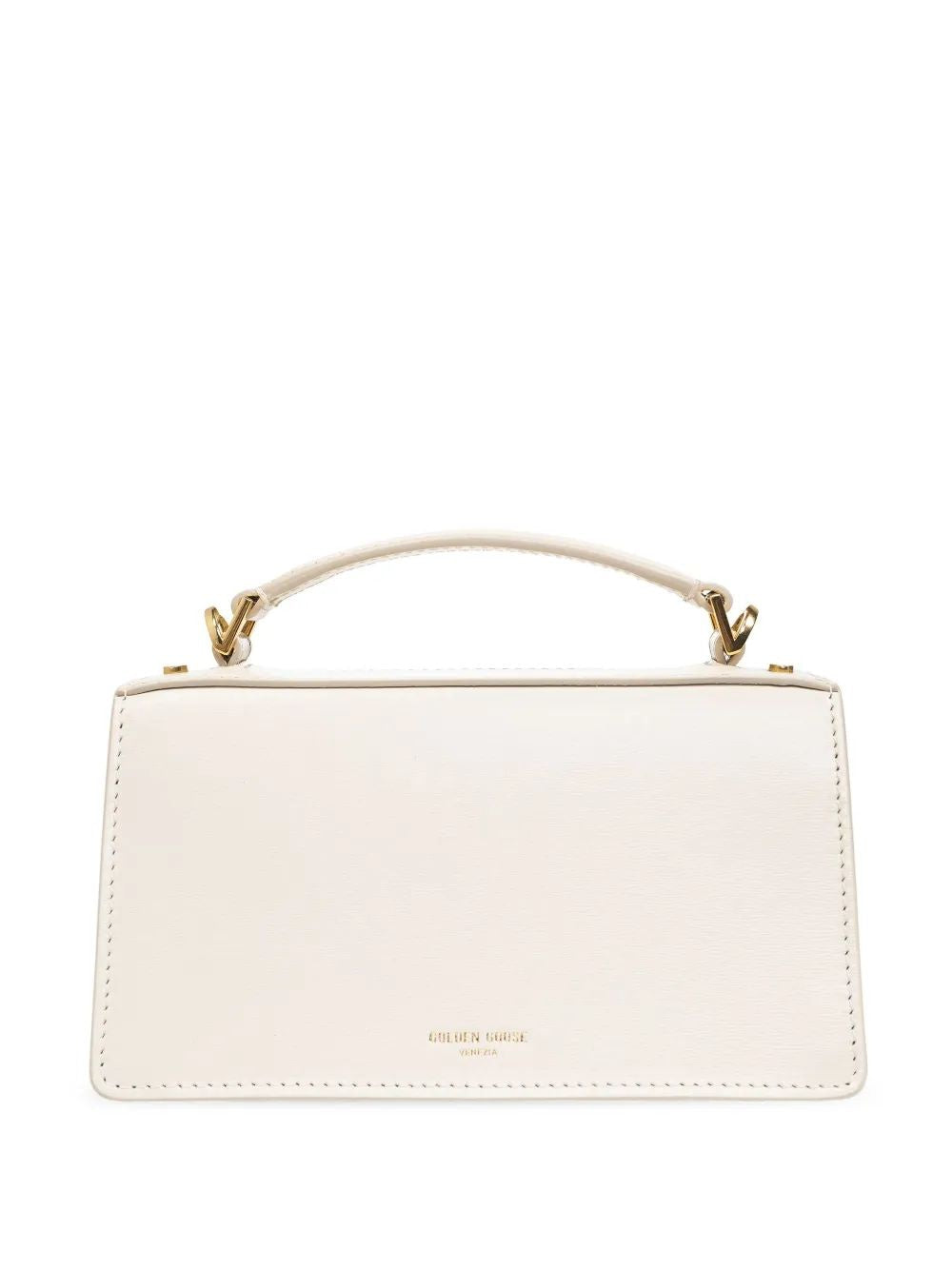 WOMEN WHITE LEATHER BAG
