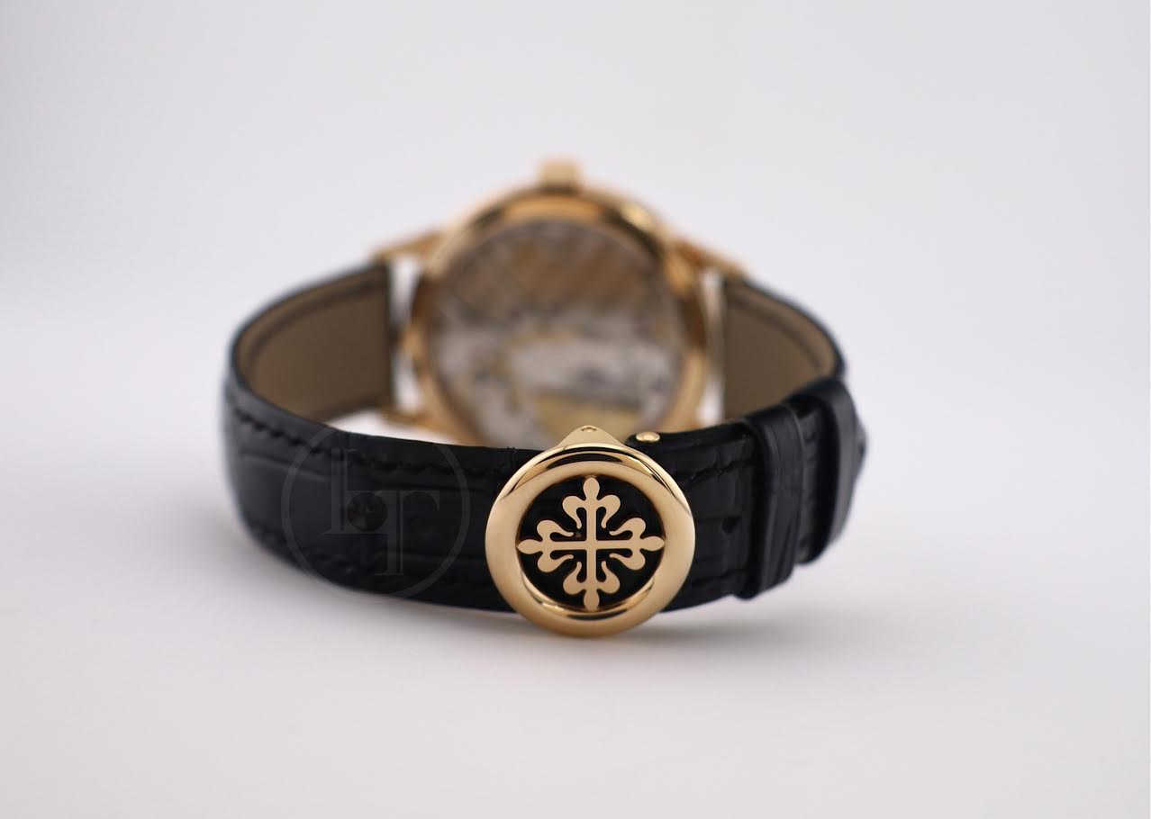 Patek Philippe Complications Annual Calendar Regulator Display Rose Gold Graphite Ebony Dial | 5235/50R-001