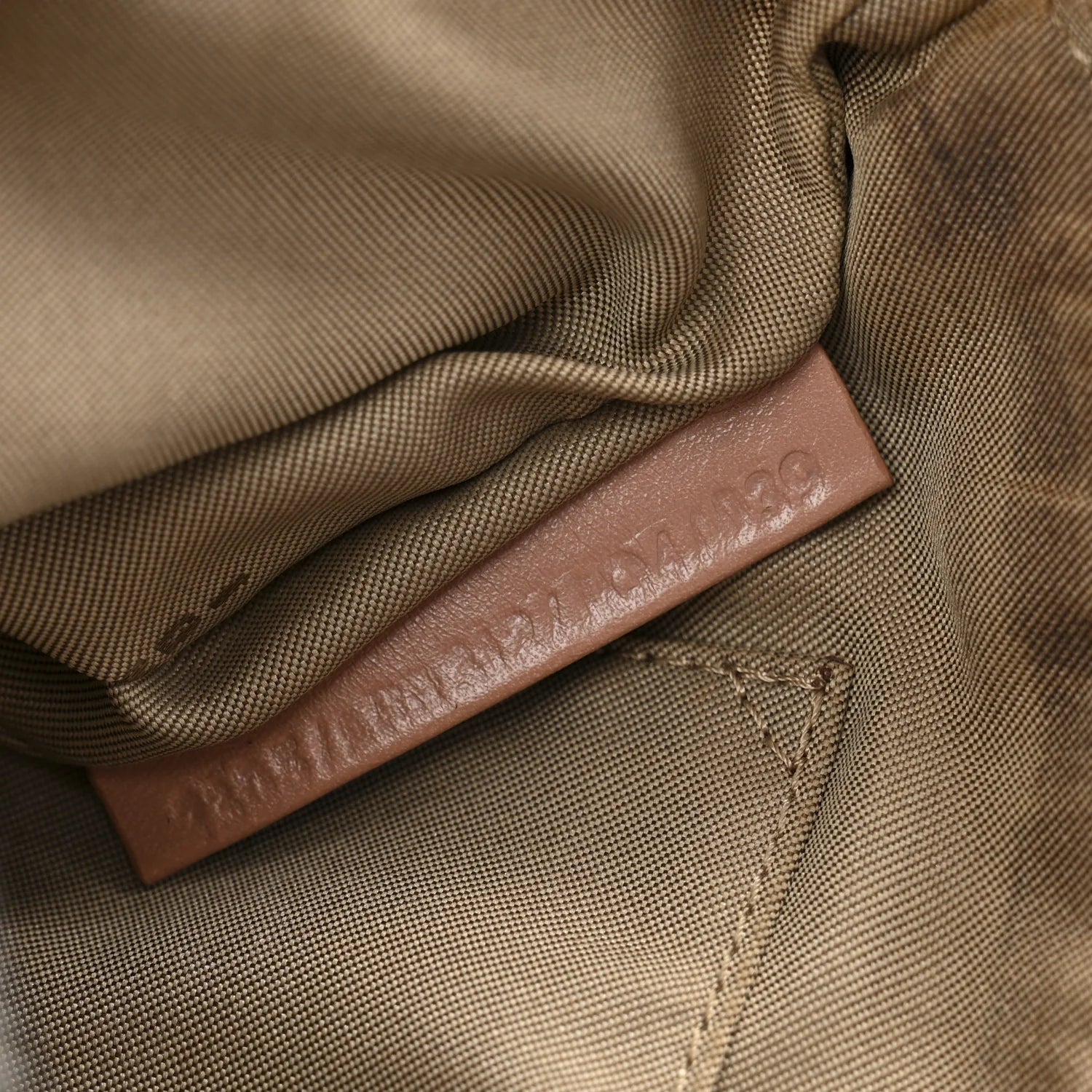 Zucchino Vitello Pochette Beige Bruciato Bois De Rose