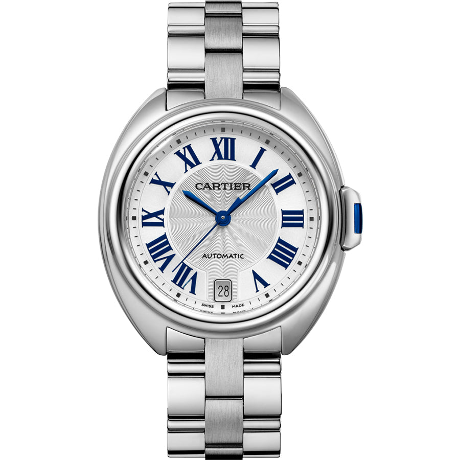 Cartier Clé De Cartier 35mm WSCL0006 Silver Dial