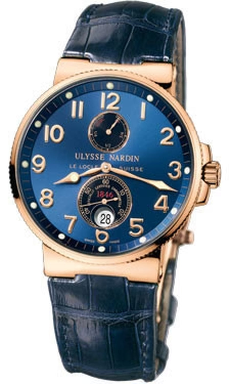 '- Marine Chronometer 41Mm - Rose Gold
