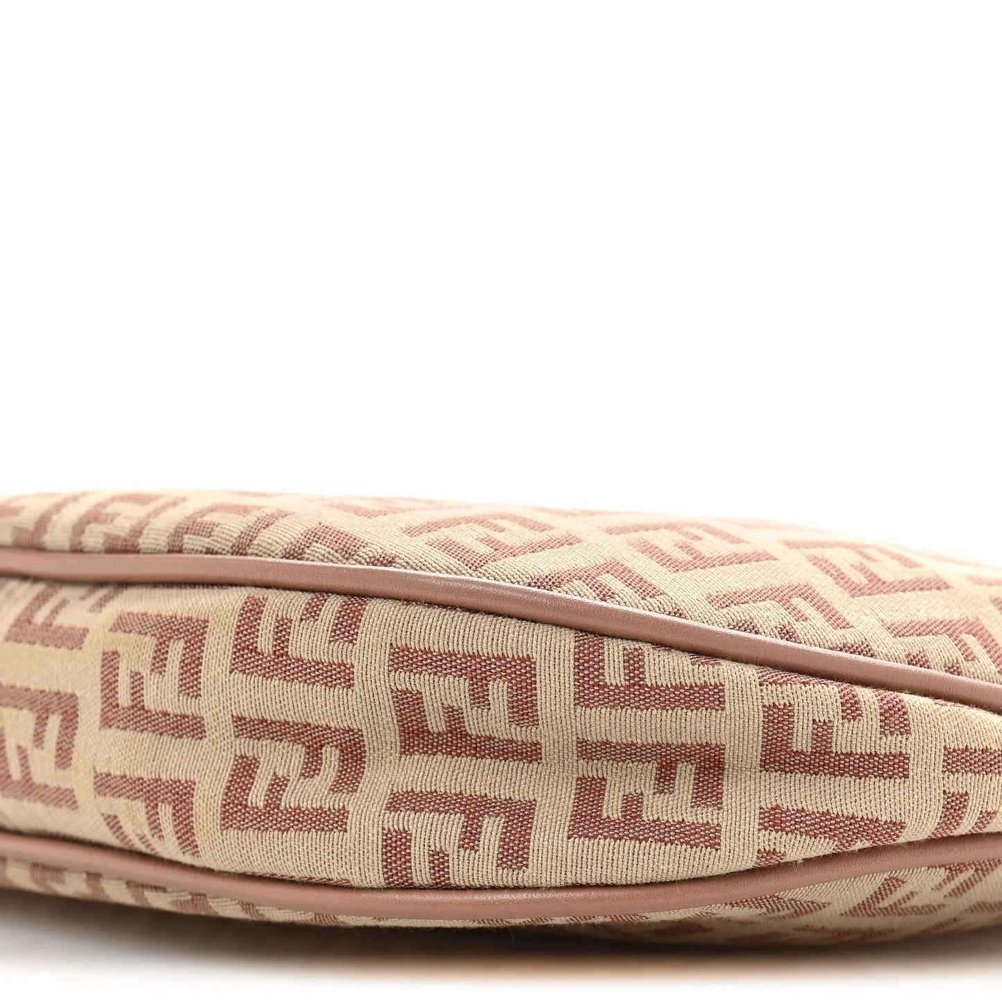 Zucchino Vitello Pochette Beige Bruciato Bois De Rose