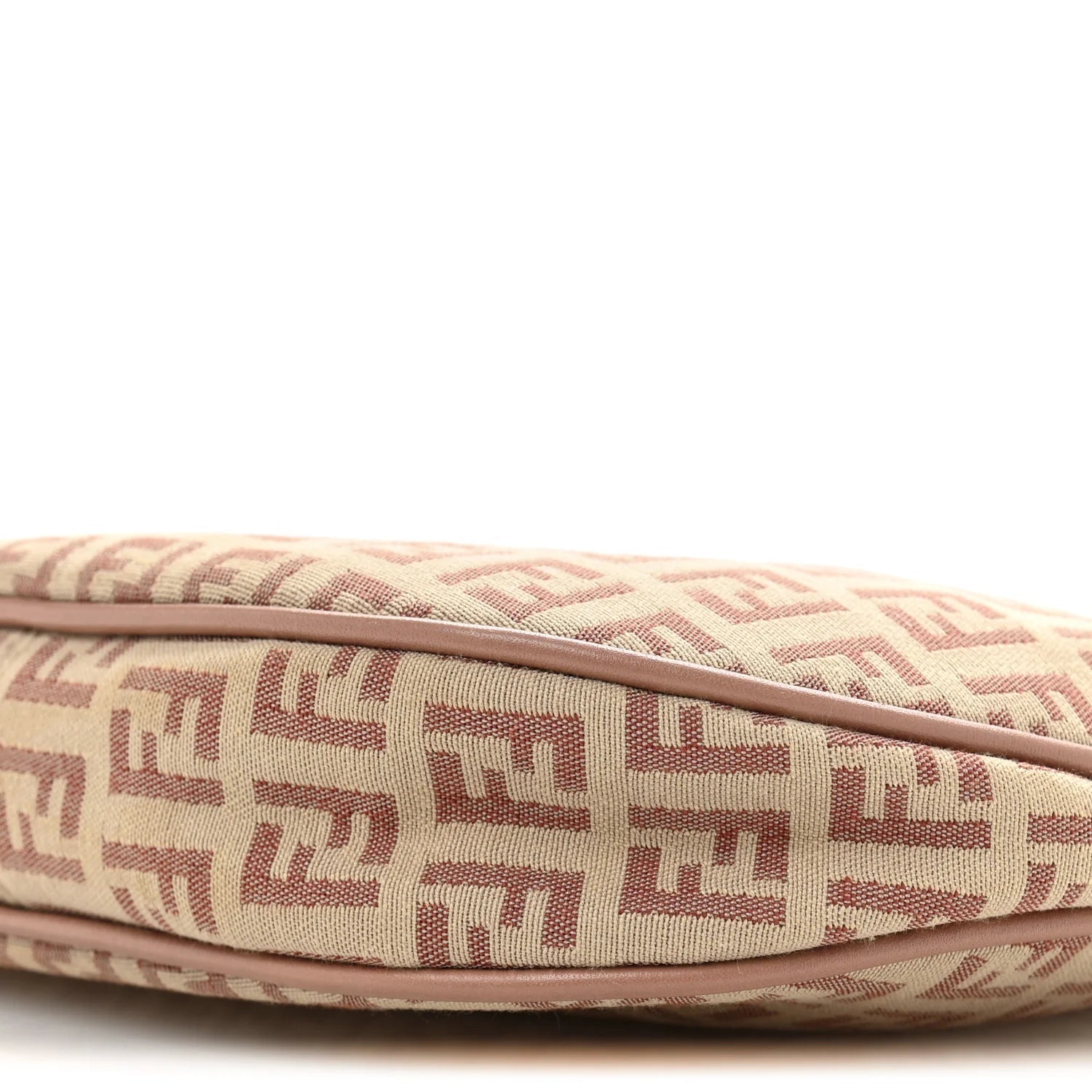 Zucchino Vitello Pochette Beige Bruciato Bois De Rose