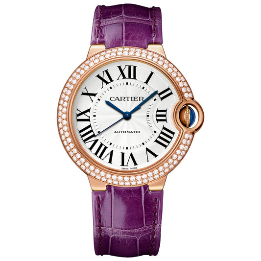 Cartier Ballon Bleu De Cartier 33mm WJBB0051 Silver Dial