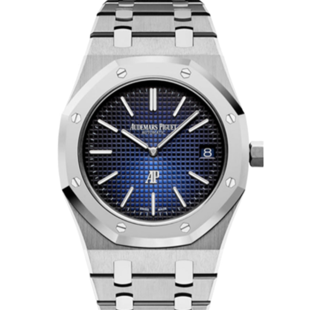Audemars Piguet Royal Oak 39mm Smoked Blue Dial Titanium 15202IP.OO.1240IP.01