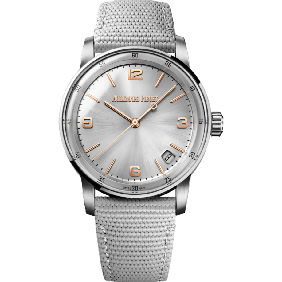 Audemars Piguet Code 11.59 41mm Smoke Grey & Rose Gold Dial Grey Strap 15210CR.OO.A008KB.01