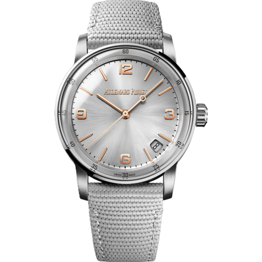 Audemars Piguet Code 11.59 41mm Smoke Grey & Rose Gold Dial Grey Strap 15210CR.OO.A008KB.01