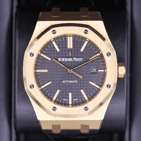 Audemars Piguet Royal Oak 41mm 15400OR Black Dial Pre-Owned