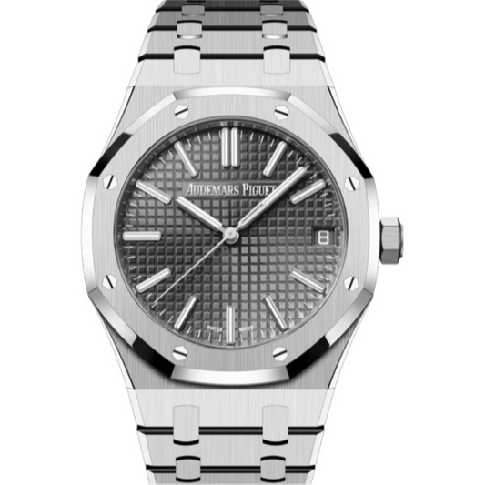Audemars Piguet Grande Tapisserie Royal Oak 41mm Grey Dial Stainless Steel 15510ST.OO.1320ST.10