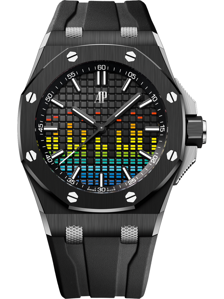 Audemars Piguet Royal Oak Offshore Selfwinding-Music Edition 43mm Ceramic Black Dial 15600CE.OO.A002CA.01