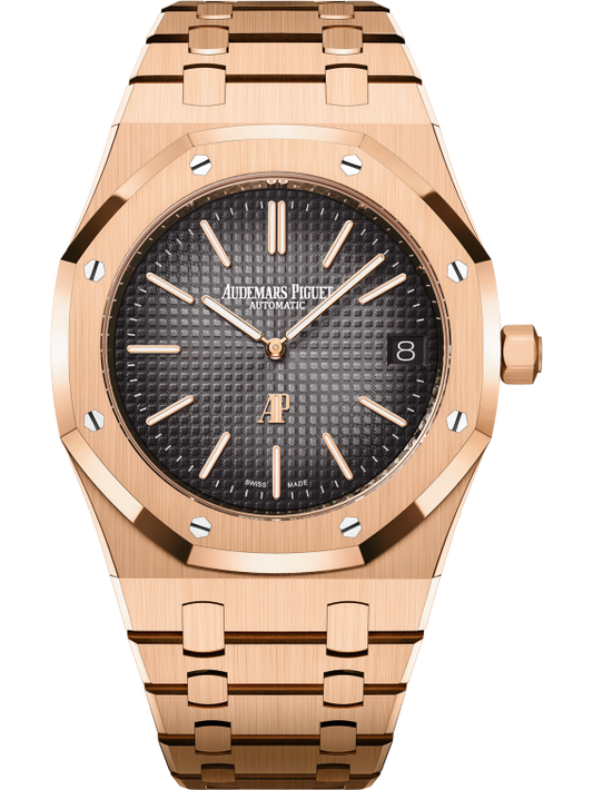 Audemars Piguet Royal Oak Jumbo Extra-Thin 39mm Rose Gold Grey Dial 16202OR.OO.1240OR.02