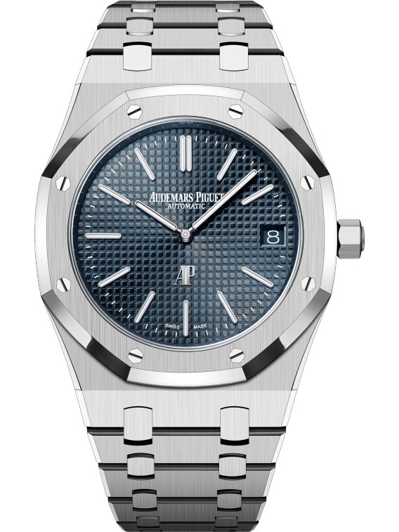Audemars Piguet Royal Oak Jumbo Extra-Thin 39mm Stainless Steel Blue Dial 16202ST.OO.1240ST.02