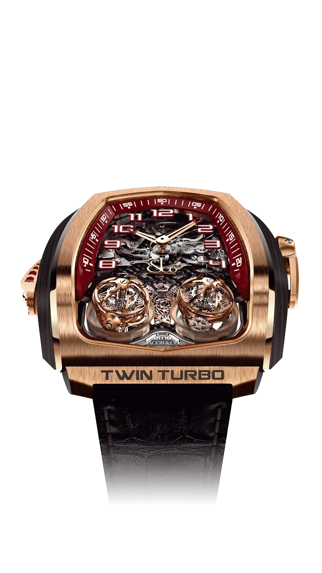 Twin Turbo |  Rose Gold Jacob & Co.