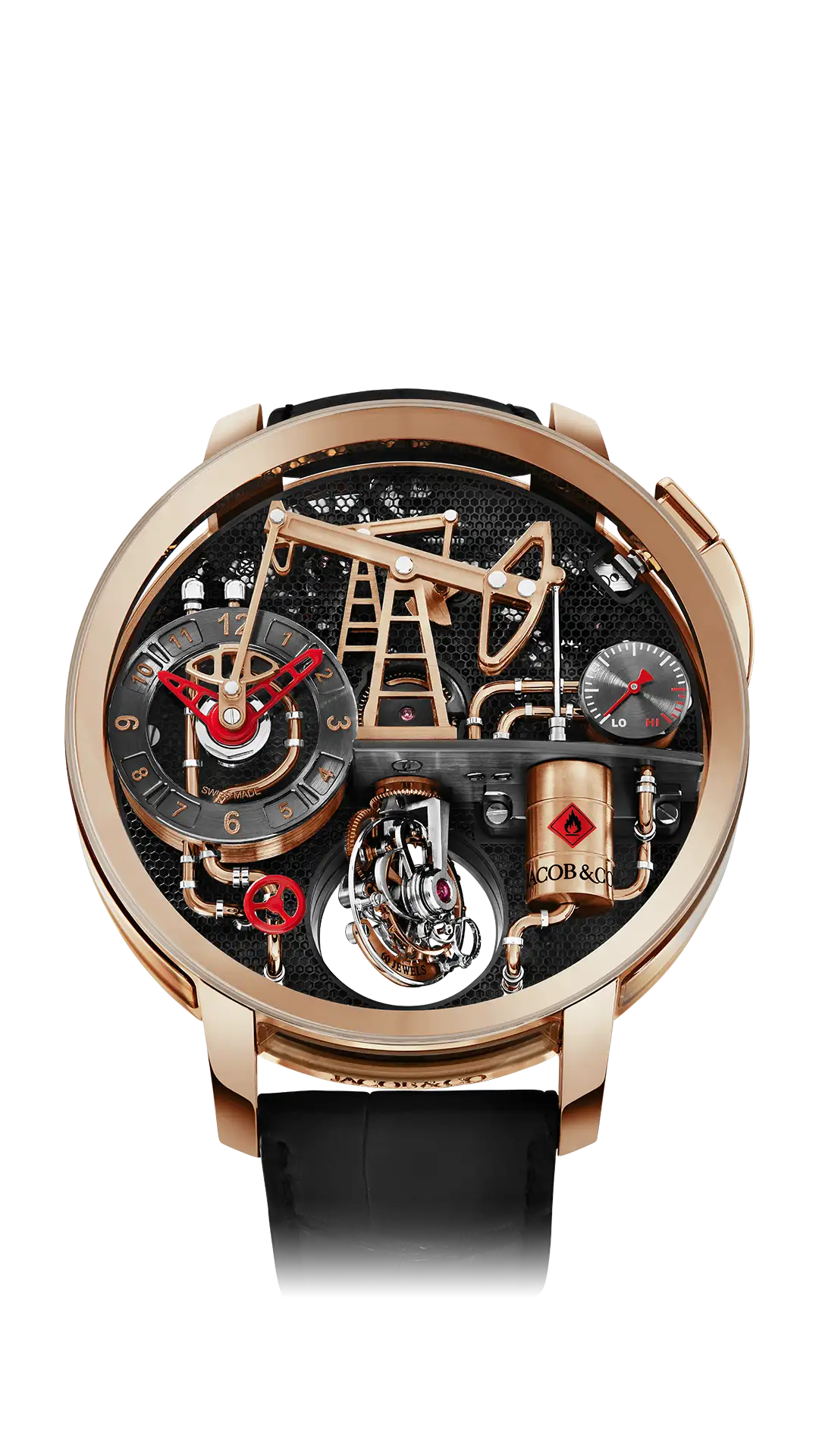 Oil Pump |  Rose Gold Jacob & Co.