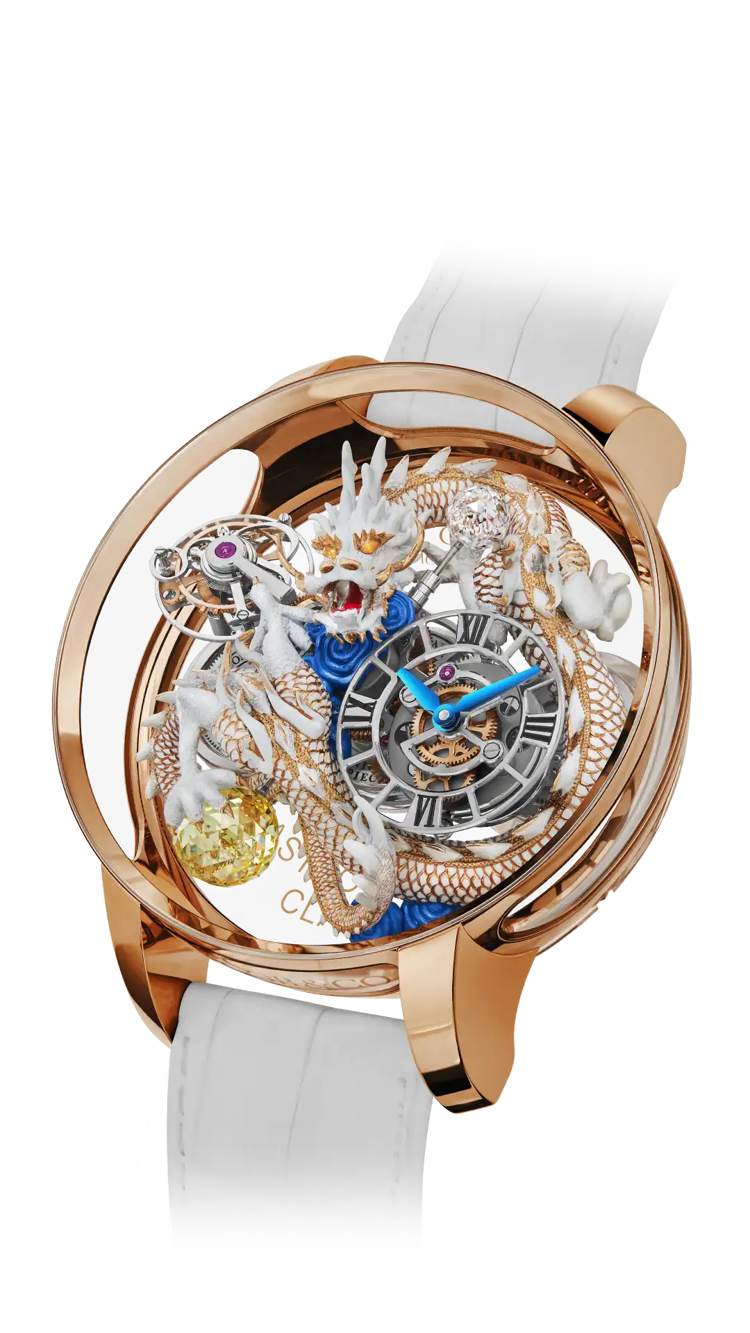 Astronomia Dragon |  White Dragon Jacob & Co.