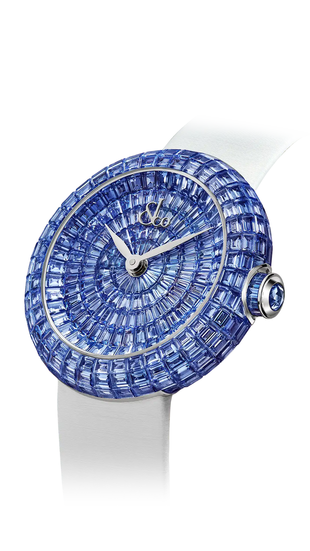 Brilliant Baguette |  Icy Blue Sapphires Jacob & Co.