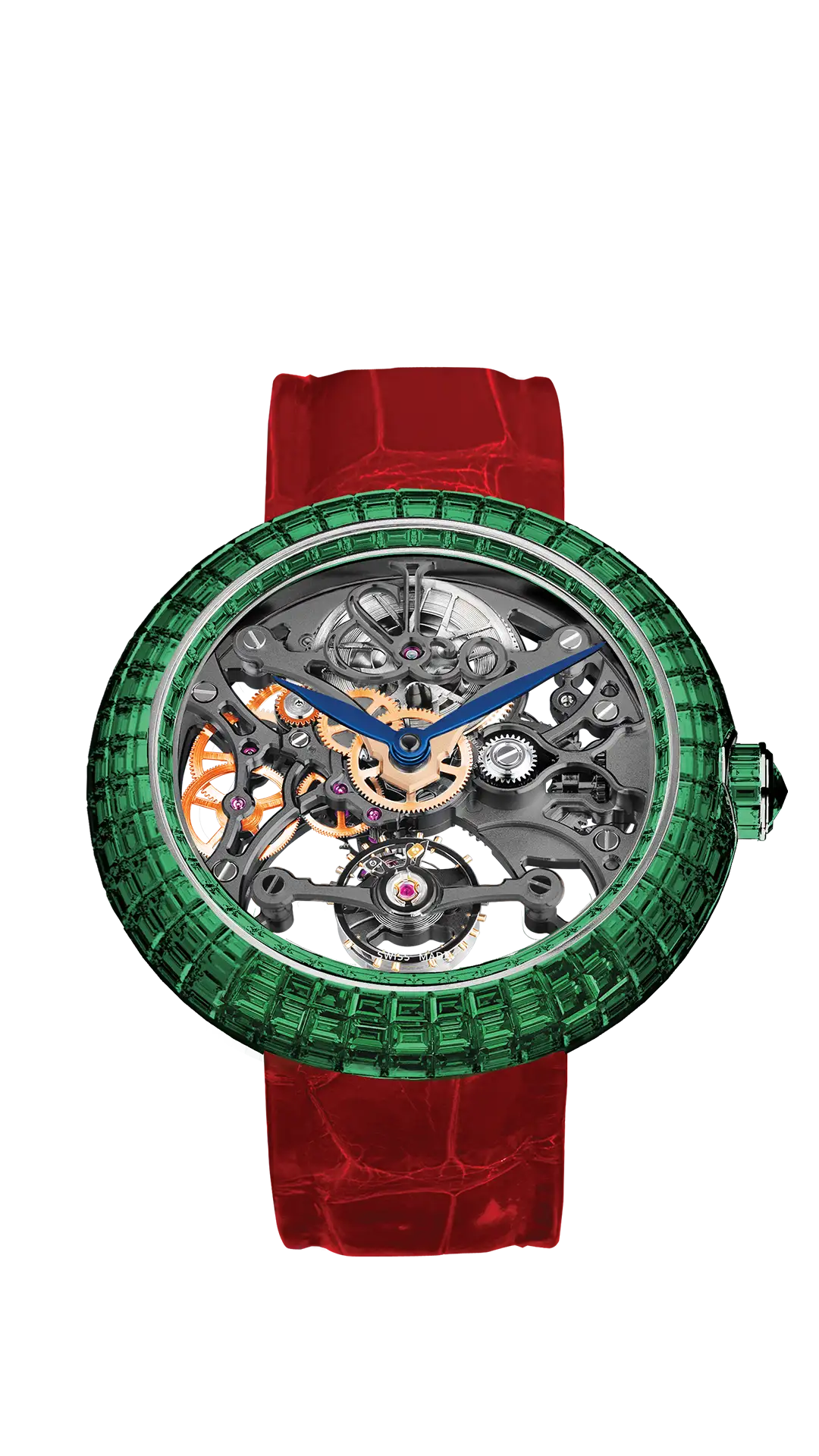 Brilliant Skeleton Baguette |  Tsavorites Jacob & Co.