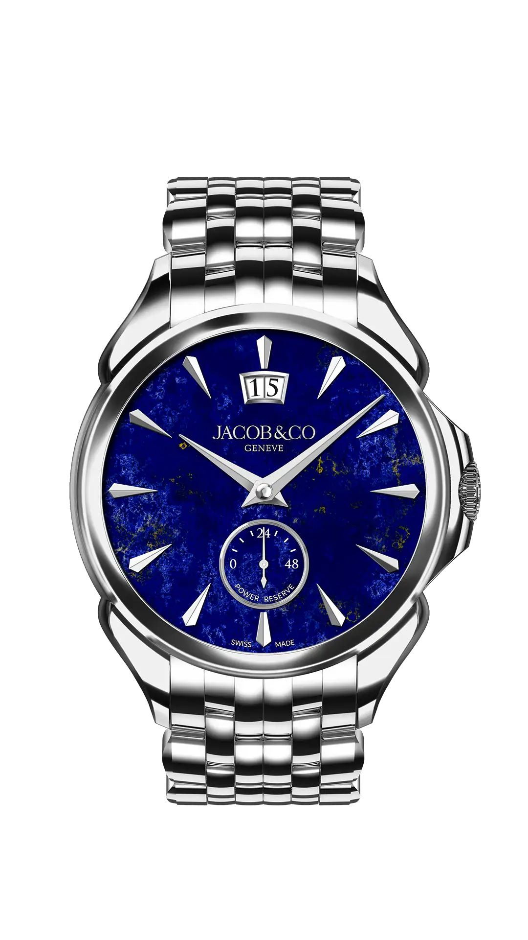 Palatial Classic |  Stainless Steel (Lapis Lazuli) Bracelet Jacob & Co.