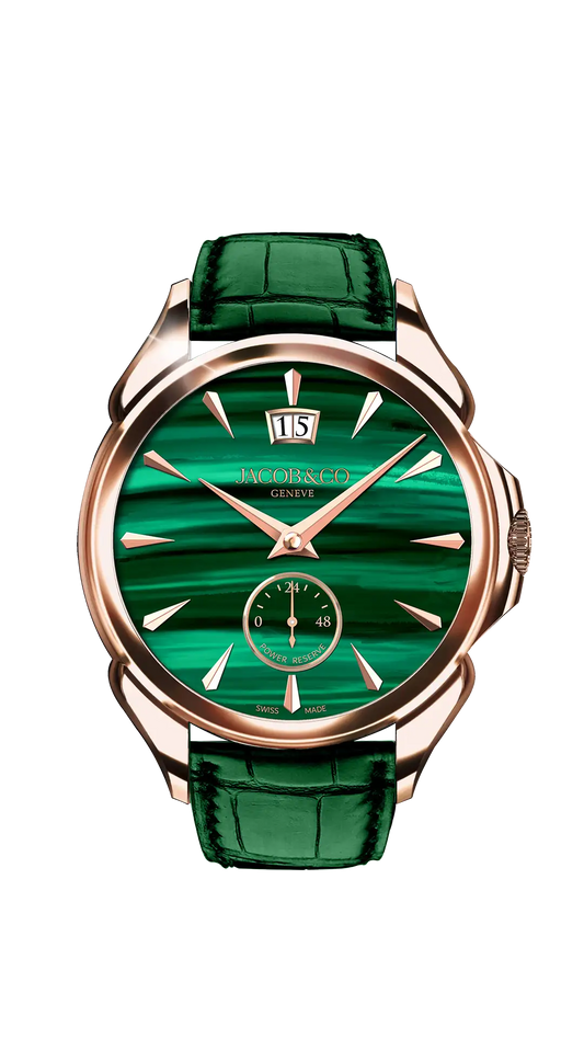 Palatial Classic |  Rose Gold (Malachite) Jacob & Co.