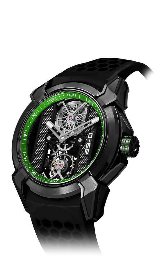 Epic X Chrono & Epic X Tourbillon Khabib |  Epic X Skeleton Khabib in Titanium Jacob & Co.