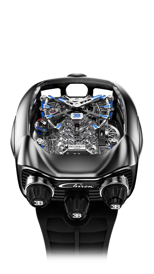 Bugatti Chiron Tourbillon TITANIUM | Jacob & Co.