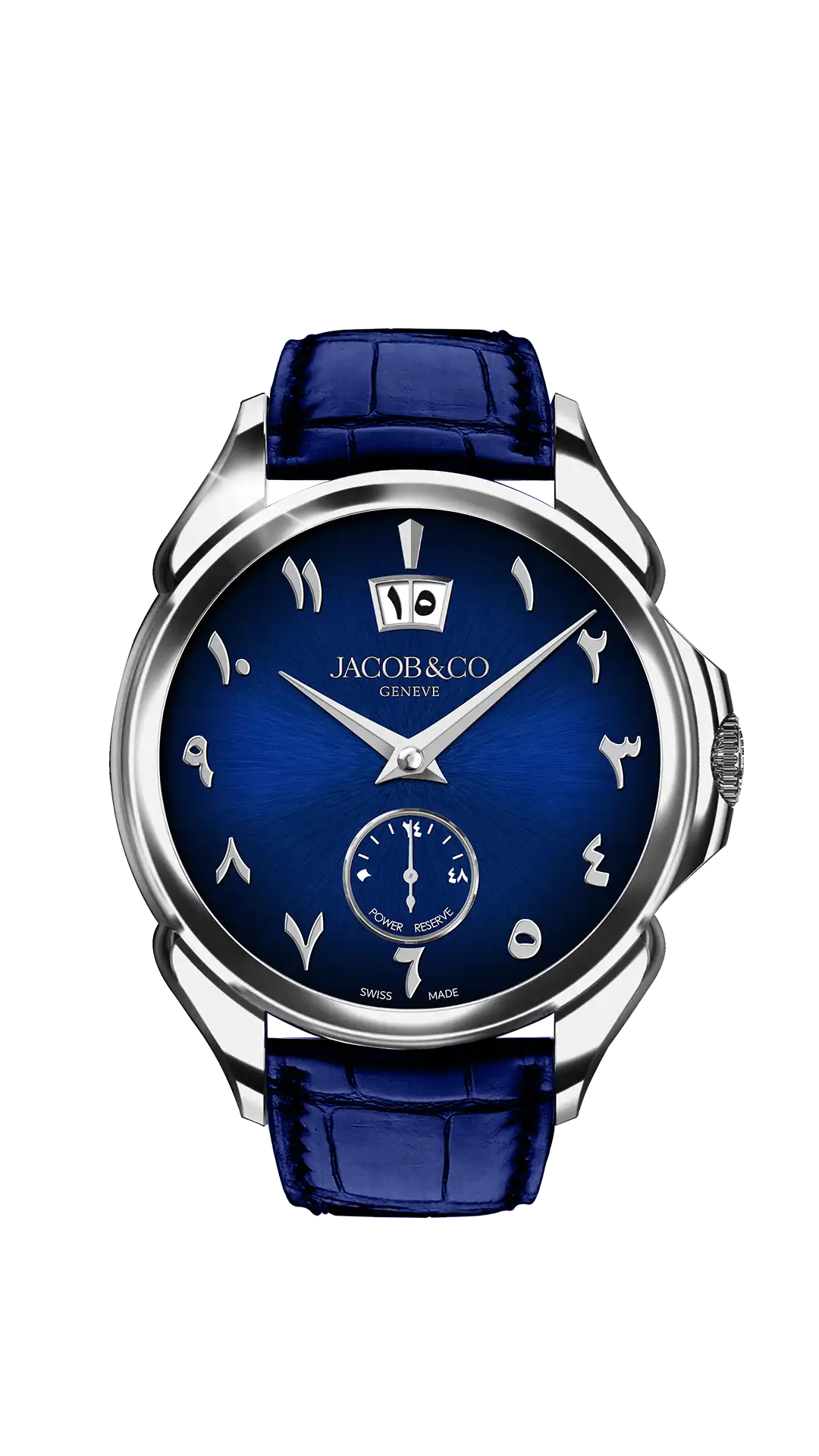 Palatial Classic |  Stainless Steel, Arabic Jacob & Co.