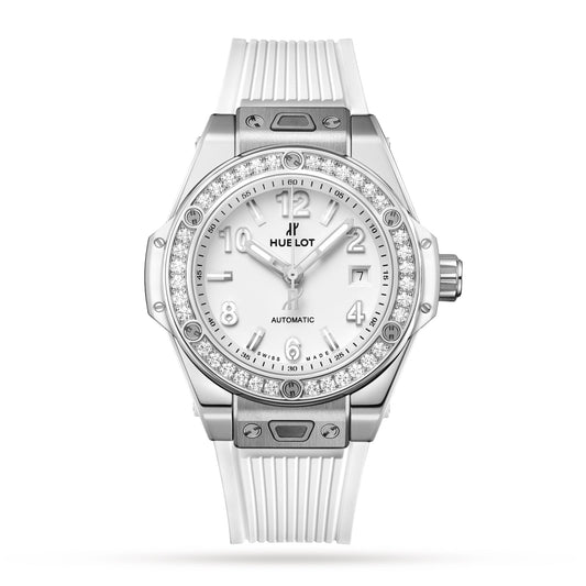 Big Bang One Click Steel White Diamonds