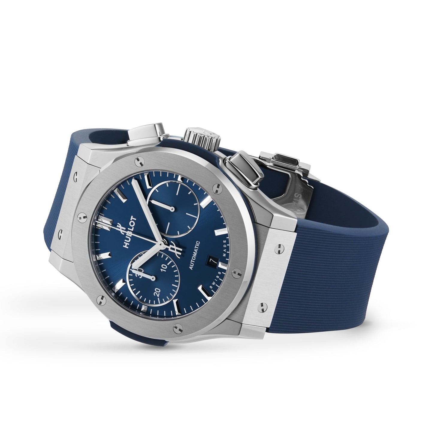 Classic Fusion Chronograph Titanium Blue